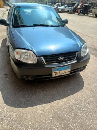 Hyundai Verna 2007 Dark Blue Used for Sale