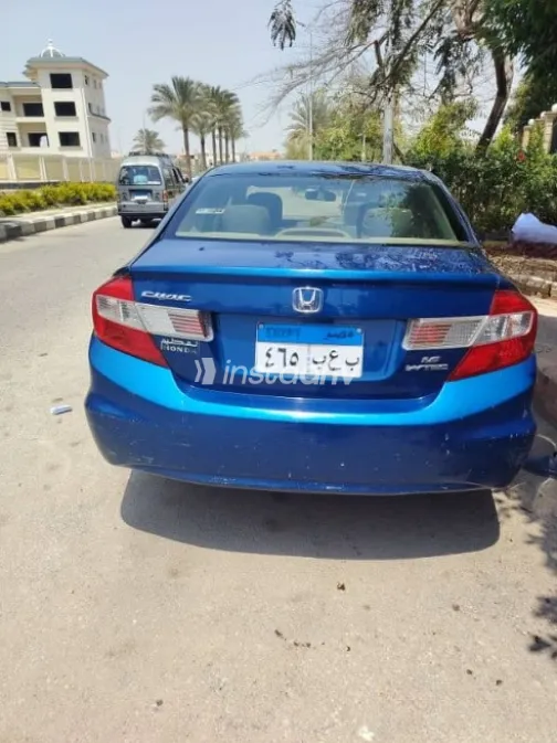 Honda Civic 2012 Dark Blue Used for Sale - 1