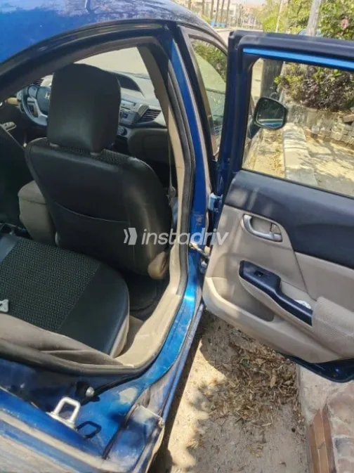 Honda Civic 2012 Dark Blue Used for Sale - 4