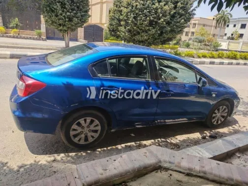 Honda Civic 2012 Dark Blue Used for Sale - 5