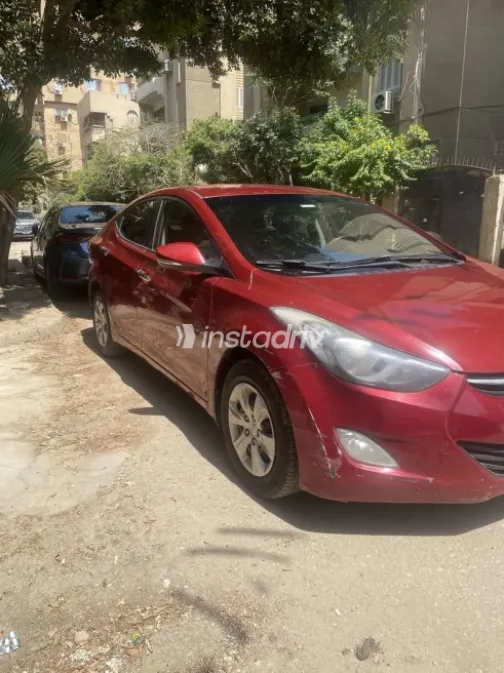 Hyundai Elantra 2013 Burgundy Used for Sale - 1