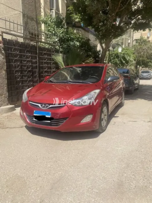 Hyundai Elantra 2013 Burgundy Used for Sale - 2