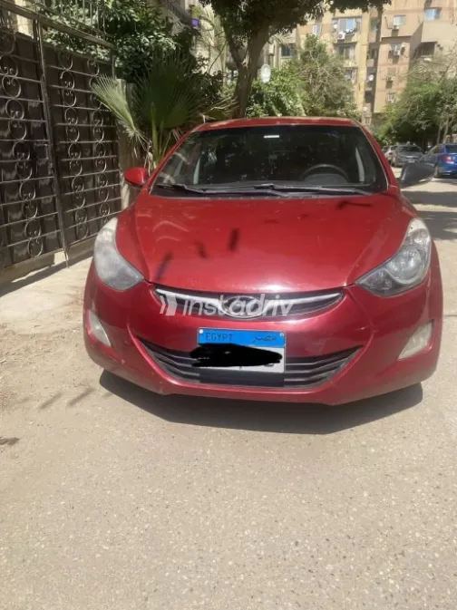 Hyundai Elantra 2013 Burgundy Used for Sale - 5