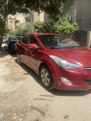 Hyundai Elantra 2013 Burgundy Used for Sale