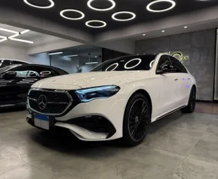 مرسيدس E 200 2024 أبيض مستعملة للبيع
