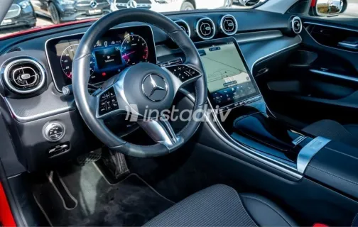 مرسيدس C 180 2024 أحمر مستعملة للبيع - 2