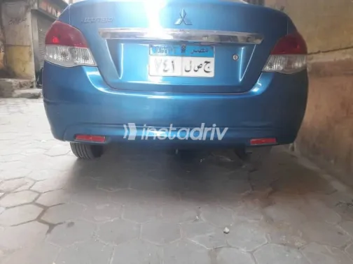 Mitsubishi Attrage 2014 Dark Blue Used for Sale - 2