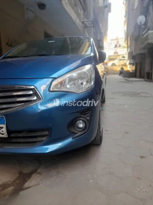 Mitsubishi Attrage 2014 Dark Blue Used for Sale - 7