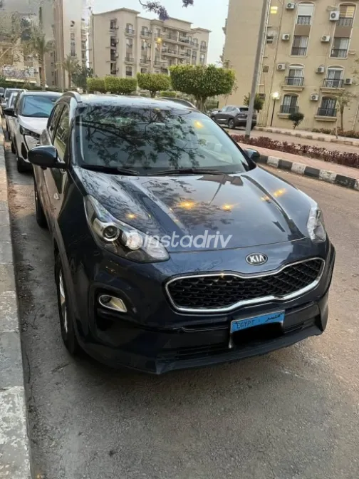 Kia Sportage 2021 Dark Blue Used for Sale - 1