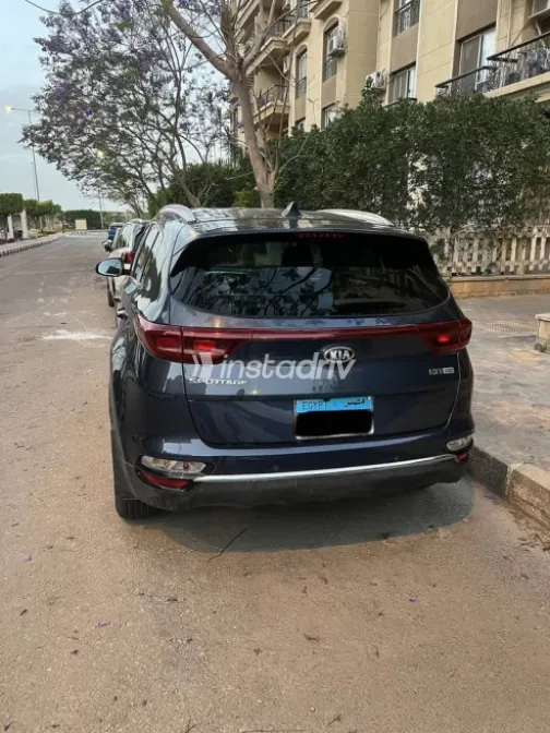 Kia Sportage 2021 Dark Blue Used for Sale - 3