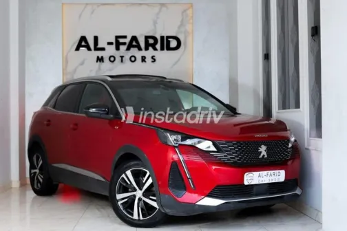 بيجو 3008 2021 أحمر مستعملة للبيع - 3