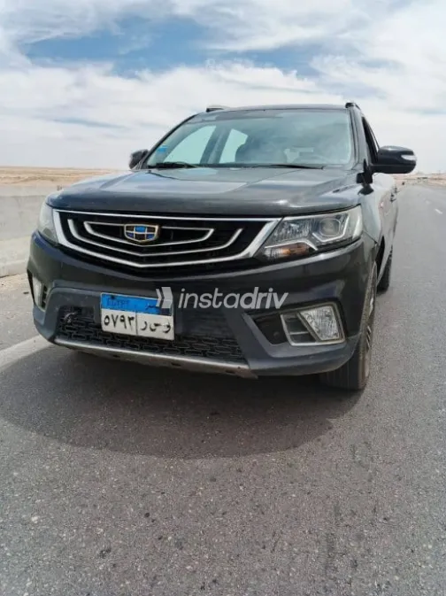 جيلي امجراند X7 2018 أسود مستعملة للبيع - 6