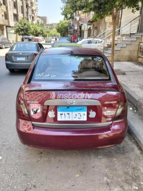 Hyundai Accent 2010 Dark Red Used for Sale - 6