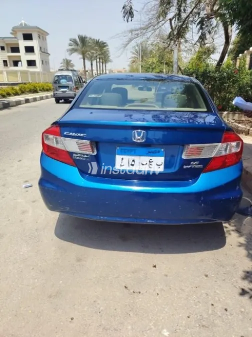 Honda Civic 2012 Blue Used for Sale - 1