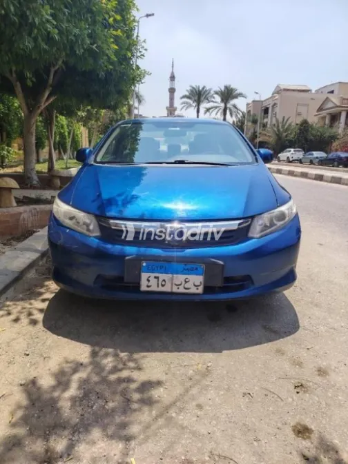 Honda Civic 2012 Blue Used for Sale - 2
