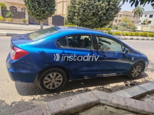 Honda Civic 2012 Blue Used for Sale - 3