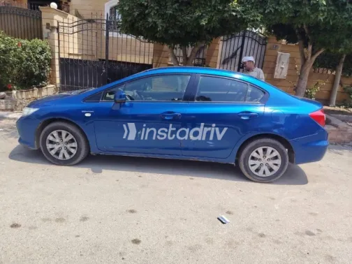 Honda Civic 2012 Blue Used for Sale - 6