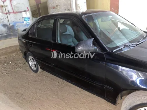 Hyundai Verna 2008 Black Used for Sale - 9