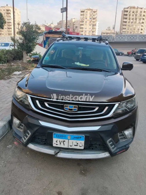 جيلي X7 2019 بني مستعملة للبيع - 4