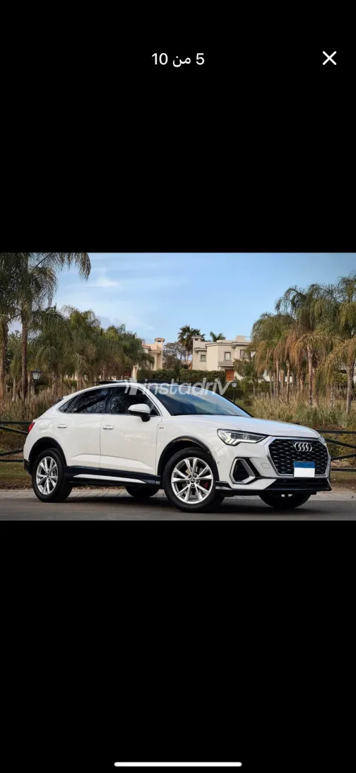 Audi Q3 2021 White Used for Sale - 2