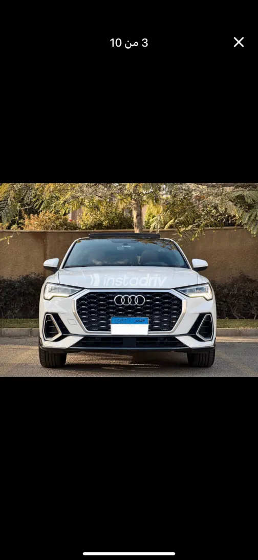 Audi Q3 2021 White Used for Sale - 3