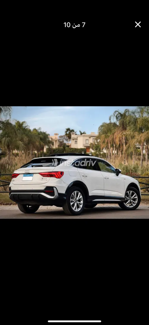 Audi Q3 2021 White Used for Sale - 5