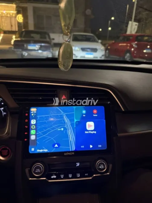 Honda Civic 2018 Gray Used for Sale - 1