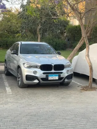 بي ام دبليو X6 2017 أبيض مستعملة للبيع
