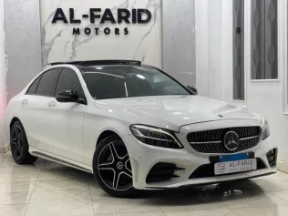Mercedes C 200 2020 White Used for Sale