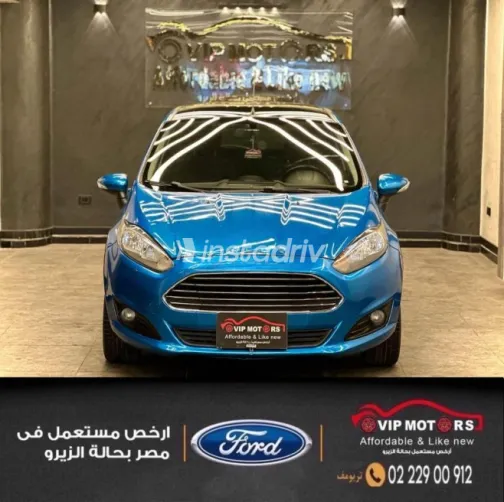 Ford Fiesta 2013 Dark Blue Used for Sale - 3