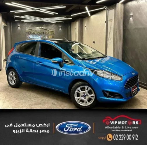 Ford Fiesta 2013 Dark Blue Used for Sale - 4