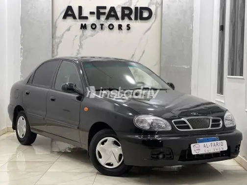 دايو لانوس 2008 أسود مستعملة للبيع - 3