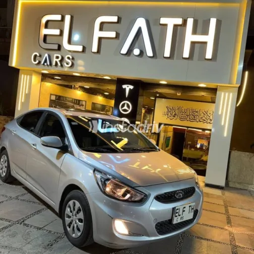 Hyundai Accent 2025 Silver Used for Sale - 5