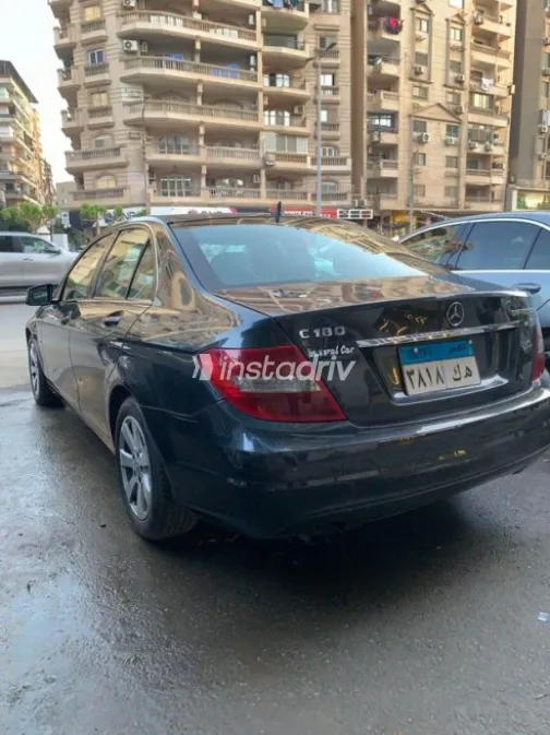 مرسيدس C 180 2012 رمادي غامق مستعملة للبيع - 3