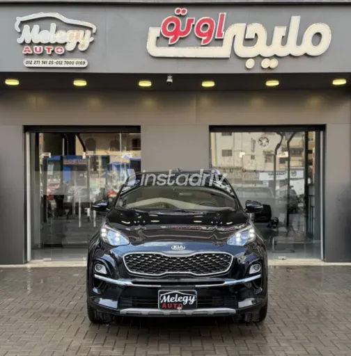 كيا سبورتاج 2020 أسود مستعملة للبيع - 1