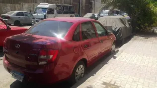 لادا جرانتا 2020 أحمر مستعملة للبيع