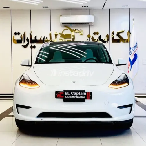 تسلا Model Y 2024 أبيض مستعملة للبيع - 7
