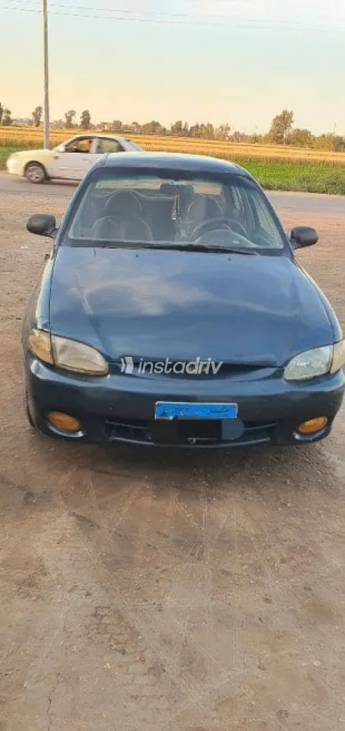 Hyundai Accent 1999 Dark Blue Used for Sale - 2
