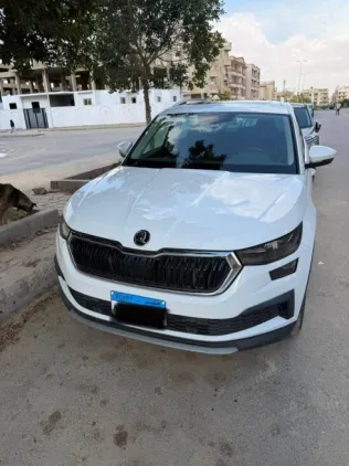 سكودا كودياك 2022 أبيض مستعملة للبيع
