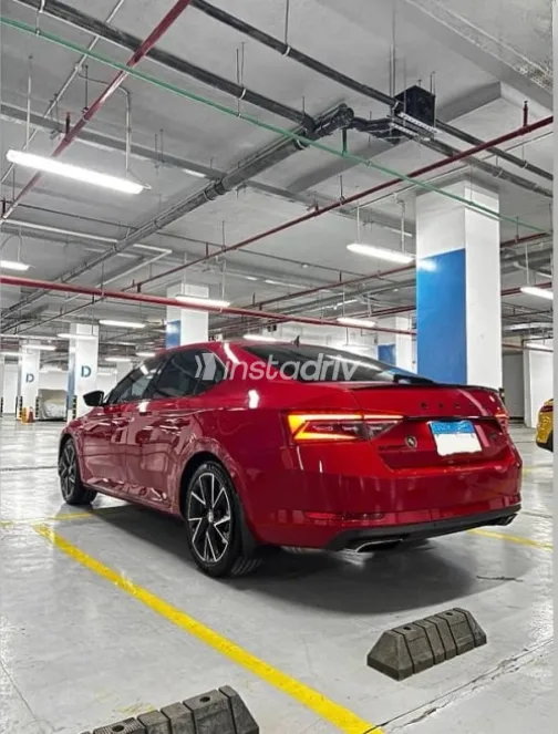 Skoda Superb 2022 Red Used for Sale - 3