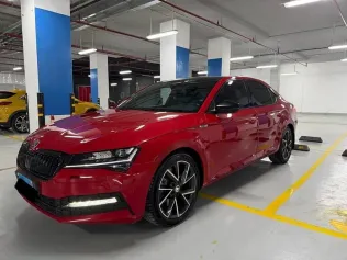 Skoda Superb 2022 Red Used for Sale