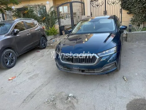 Skoda Octavia 2021 Dark Blue Used for Sale - 1