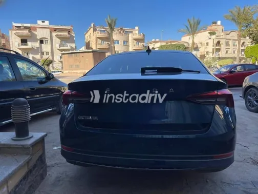 Skoda Octavia 2021 Dark Blue Used for Sale - 2