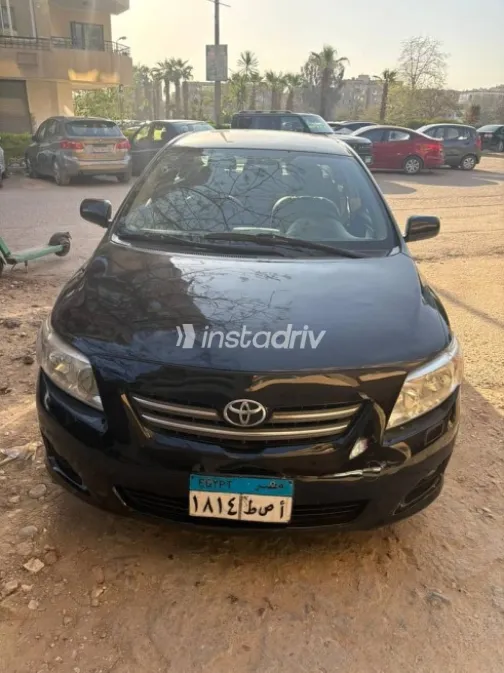 Toyota Corolla 2008 Black Used for Sale - 3