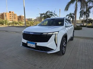 جيلي ستار راي 2025 أبيض مستعملة للبيع