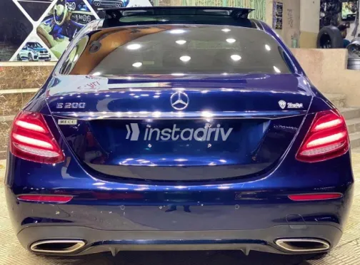 Mercedes E 200 AMG 2020 Dark Blue Used for Sale - 1