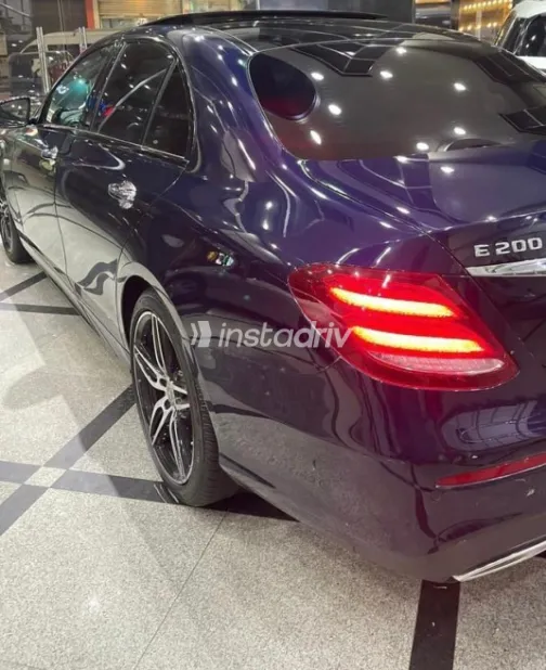 Mercedes E 200 AMG 2020 Dark Blue Used for Sale - 2
