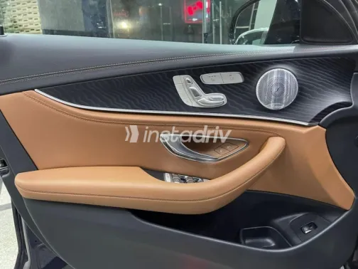 Mercedes E 200 AMG 2020 Dark Blue Used for Sale - 7