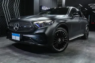 مرسيدس GLC 300 2024 أسود مستعملة للبيع