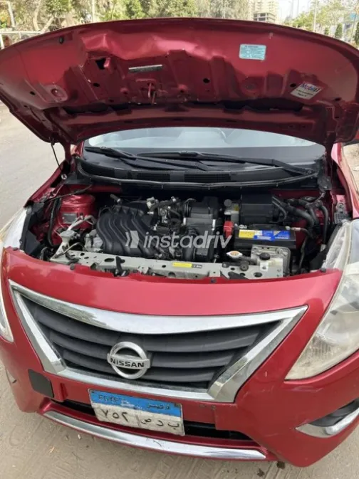 Nissan Sunny 2017 Red Used for Sale - 1